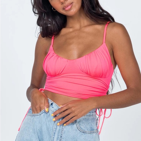 Princess Polly Tops - Princess Polly Nobu Pink Top